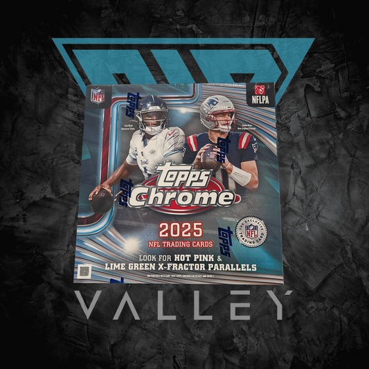 Football Cards: 2025 Topps Chrome Football- Mega Box
