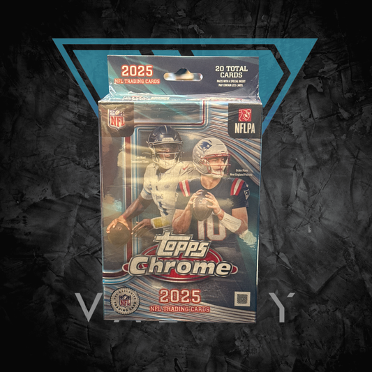 Football Cards: 2025 Topps Chrome Football - Hanger Box