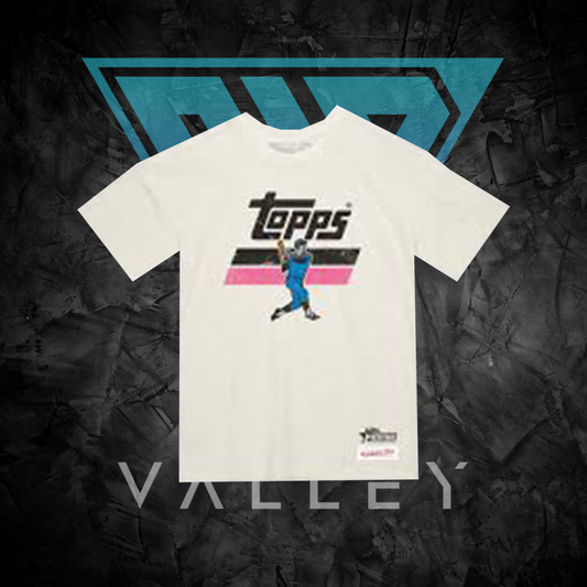 Sports Apparel: Topps Heritage x Mitchell & Ness Shirt (Cream)