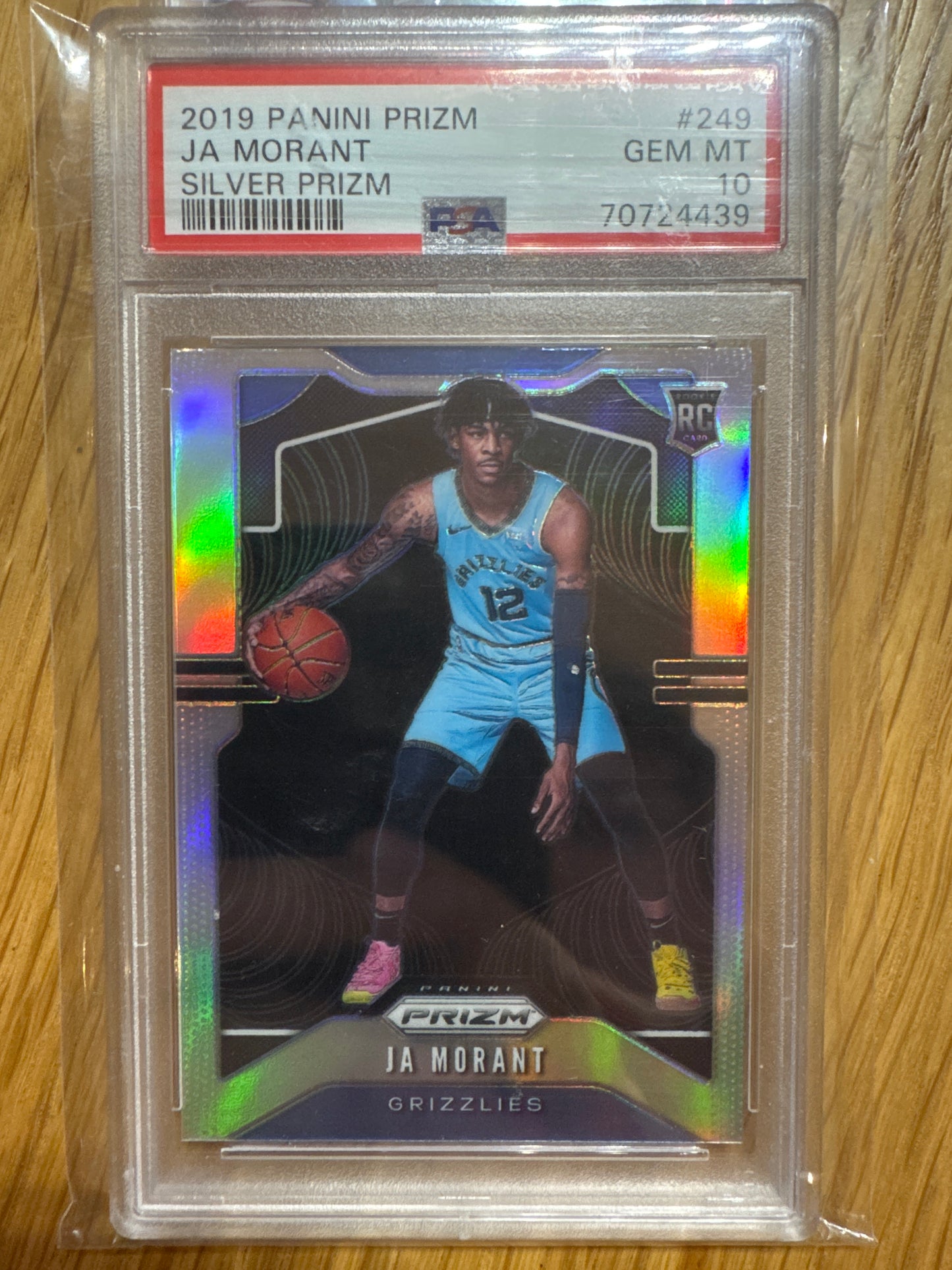 PSA: Basketball Cards - Gem 10 - 2019 Prizm Ja Morant Silver