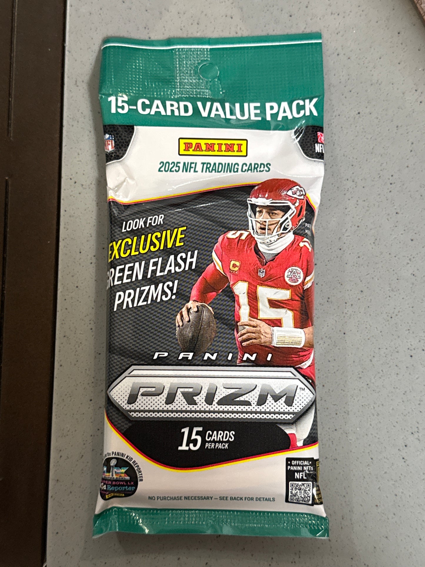 Football Cards: 2025 Panini Prizm Cello - 1-Fat Pack