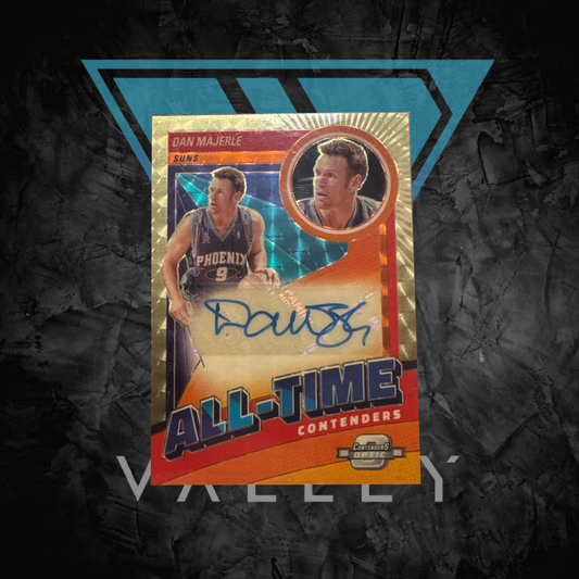 Singles: Basketball Cards - 2025 Dan Majerle All Time Gold Vinyl 1/1 Auto
