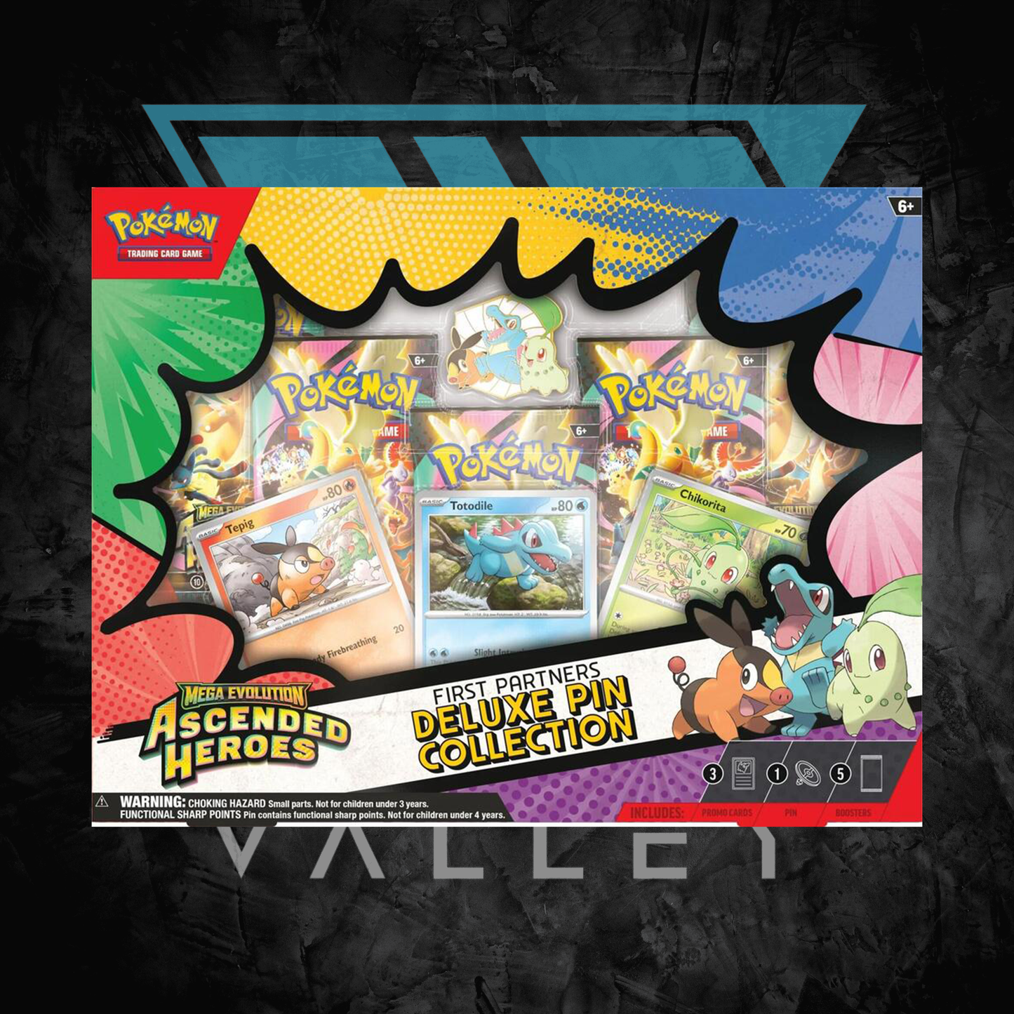 Pokemon TCG: Deluxe Pin Collection Ascended Heroes - Box