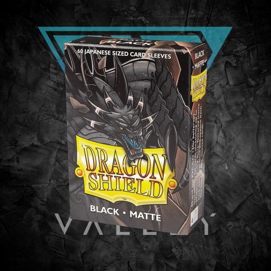 Dragon Shield Sleeves: Japanese- Matte Black (60 ct.)