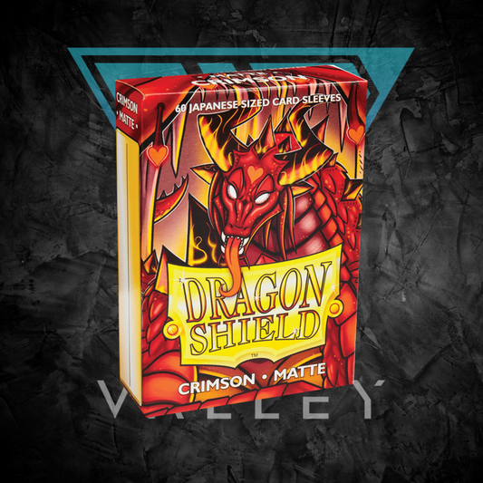 Dragon Shield Sleeves: Japanese- Matte Crimson (60 ct.)