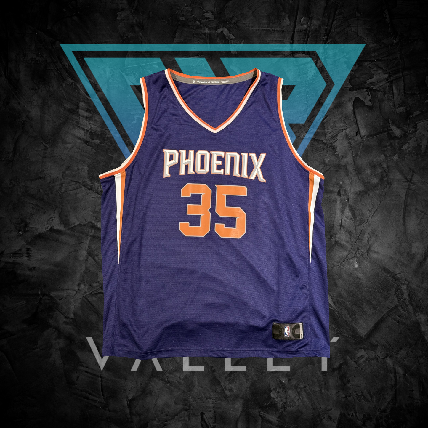 Sports Apparel: Kevin Durant Suns Purple Jersey