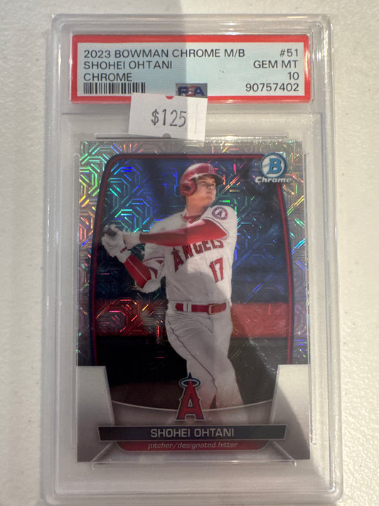 PSA: Baseball Cards - Gem 10 2023 Shohei Ohtani Mega Box