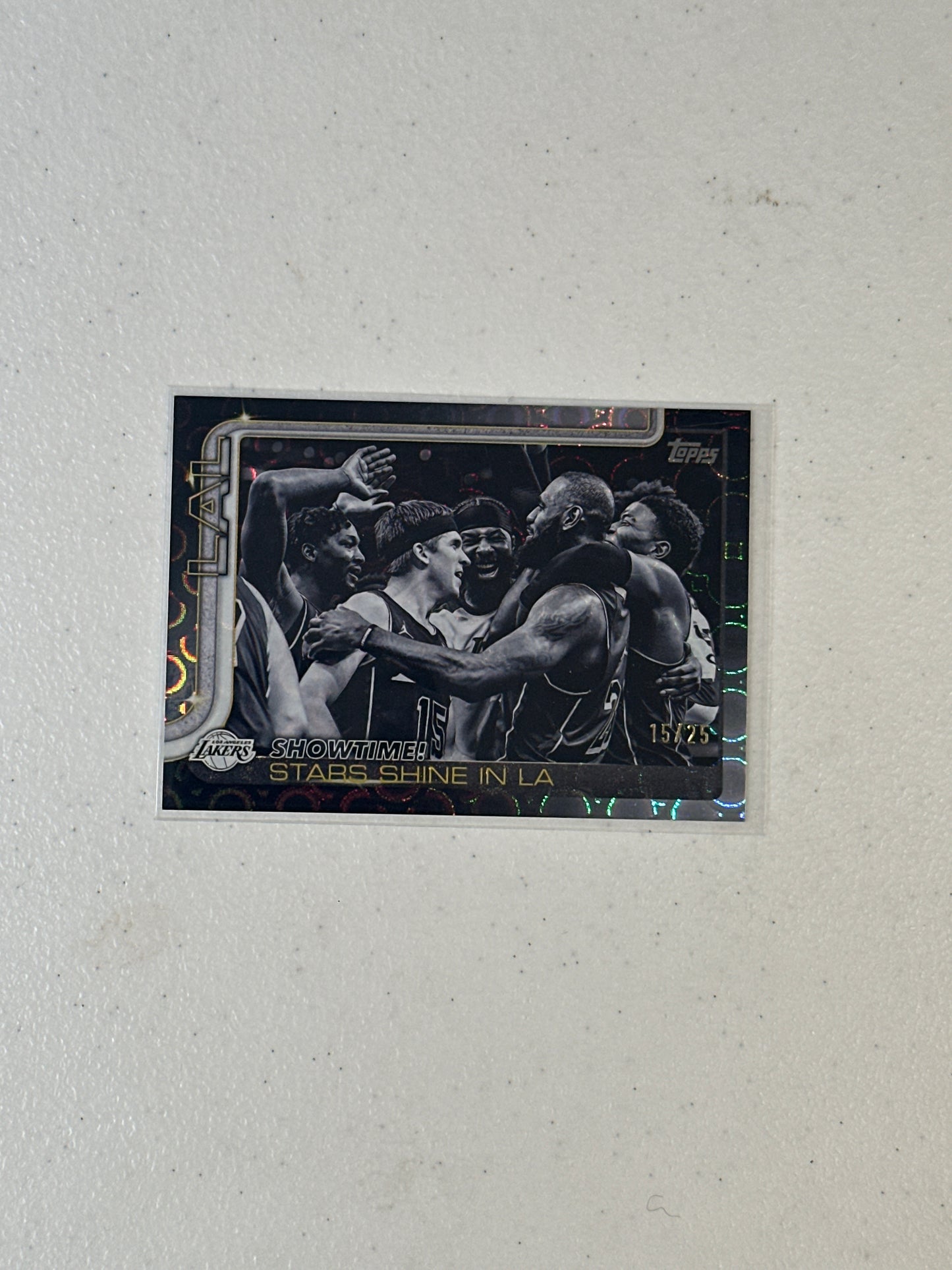 Singles: Basketball Cards- 2025 Topps Black Friday “Showtime!” /25