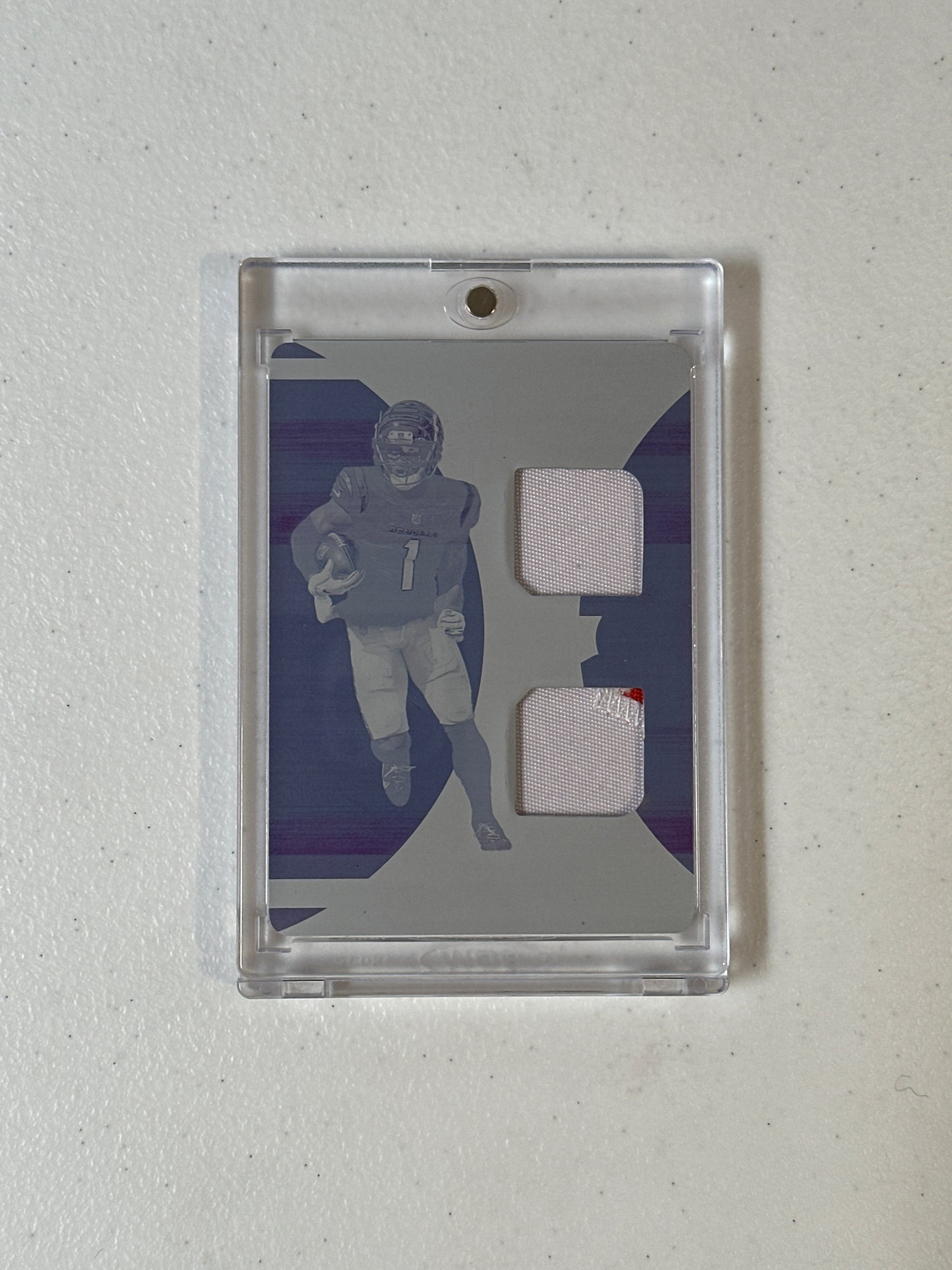 Singles: Football Cards- 2021 National Treasures Jamarr Chase Rookie 1/1