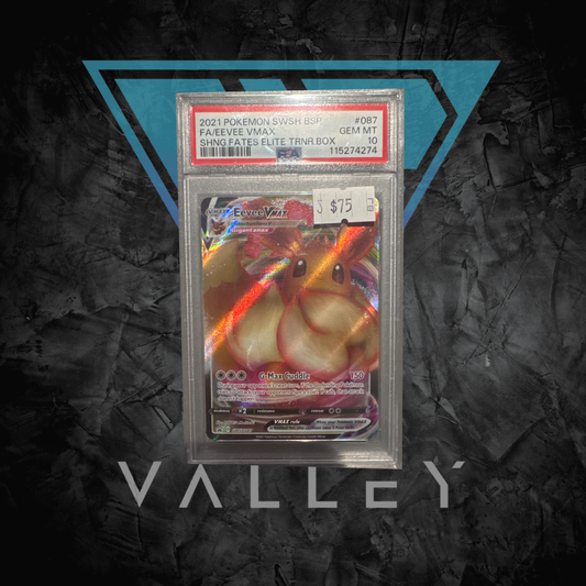 PSA: Pokémon TCG - MINT 10 - 2021 Eevee Vmax #087