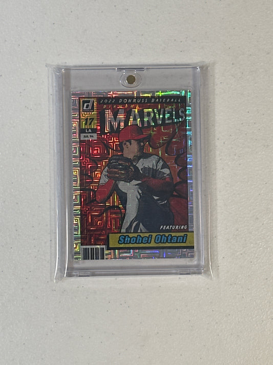 Singles: Baseball Cards- 2022 Donruss Shohei Ohtani Diamond Marvels