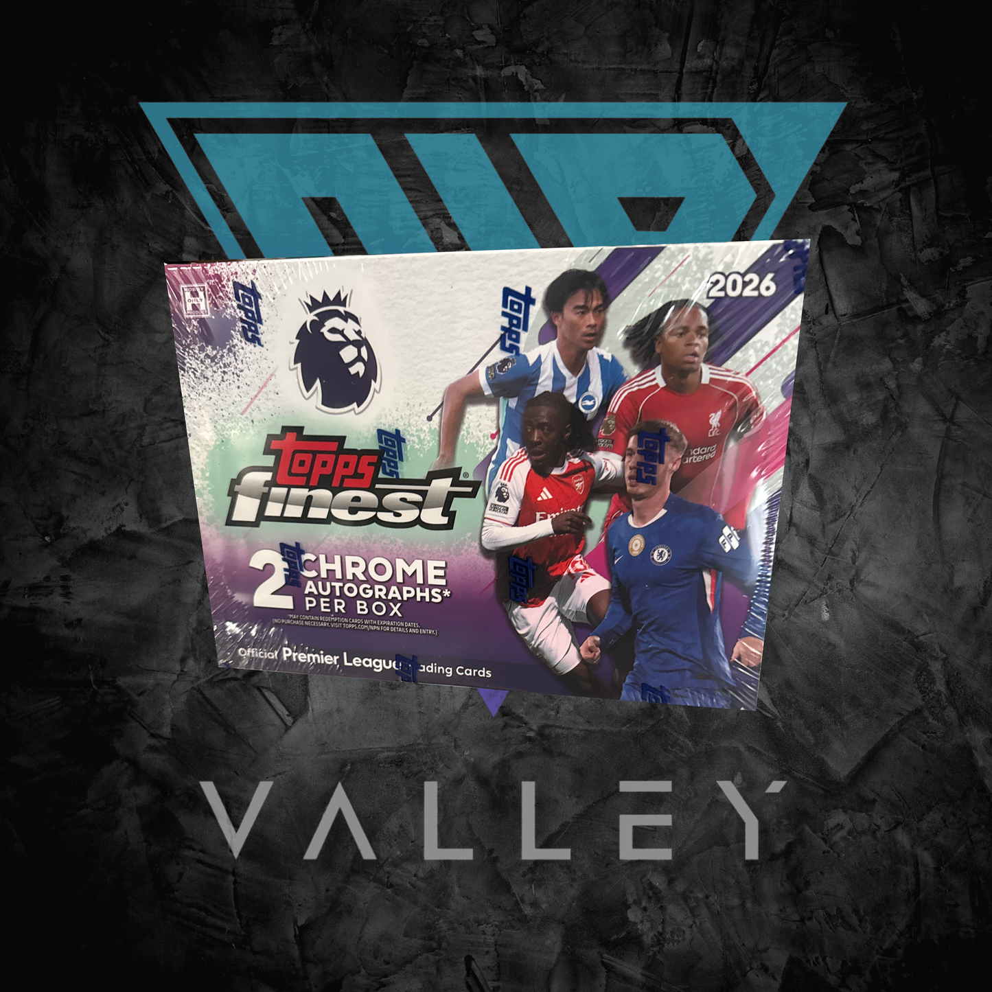 Soccer Cards: 2026 Topps Finest Premier League - Hobby Box