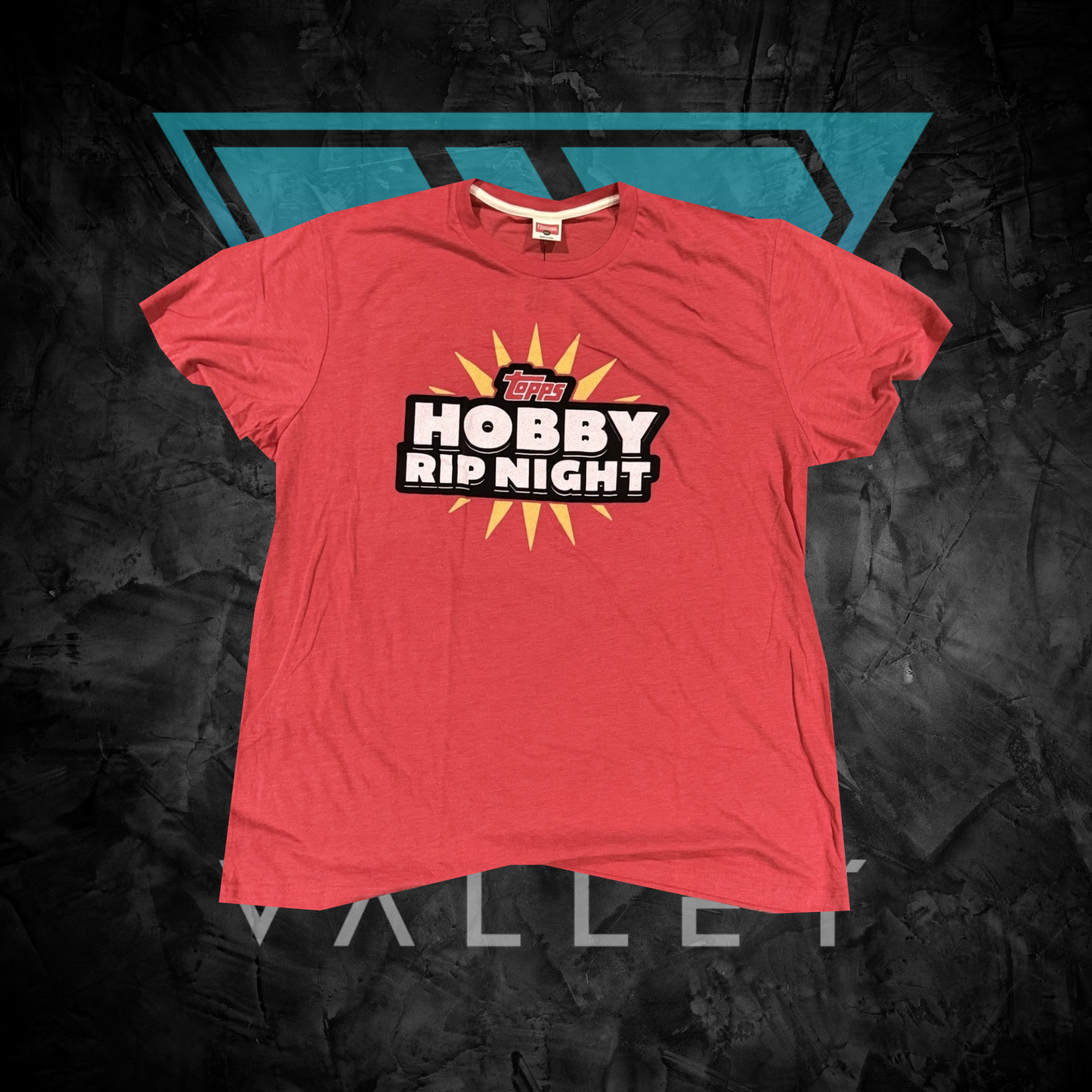 Sports Apparel: Topps HOBBY RIP NIGHT (Red) T-Shirt