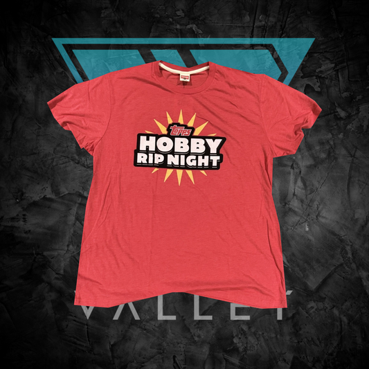 Sports Apparel: Topps HOBBY RIP NIGHT (Red) T-Shirt