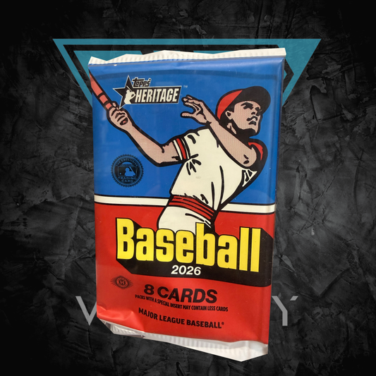 Baseball Cards: 2026 Topps Heritage - 1-Hobby Pack