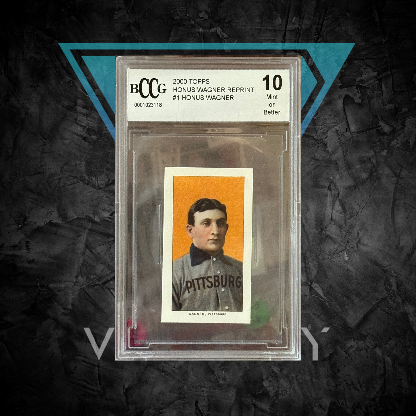 PSA: Baseball Cards (BCCG) - MT 10 - 2000 Topps Honus Wagner Reprint #1