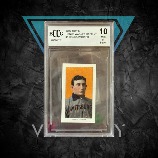 PSA: Baseball Cards (BCCG) - MT 10 - 2000 Topps Honus Wagner Reprint #1