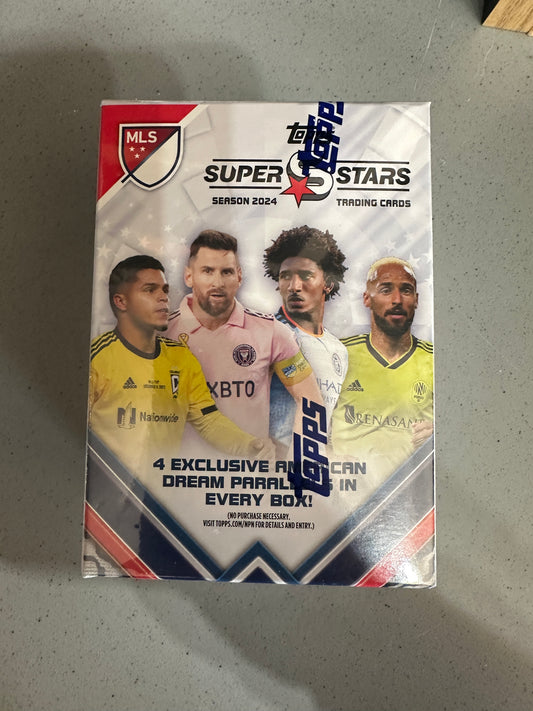 2024 Topps MLS SUPERSTARS 2024 Blaster Box