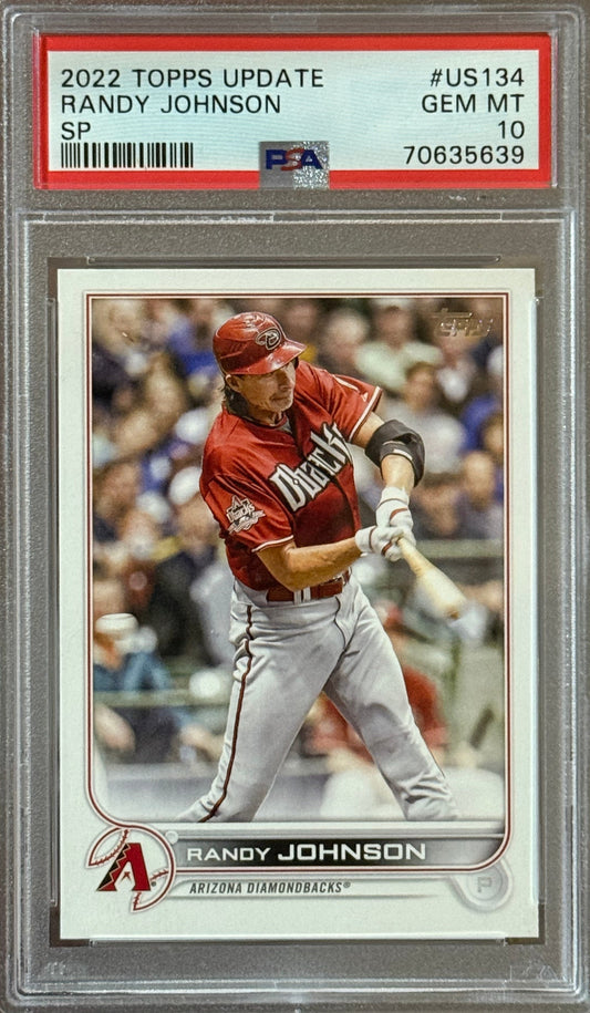PSA: Baseball Cards - GEM MT 10 - 2022 Topps Update Randy Johnson - #US134