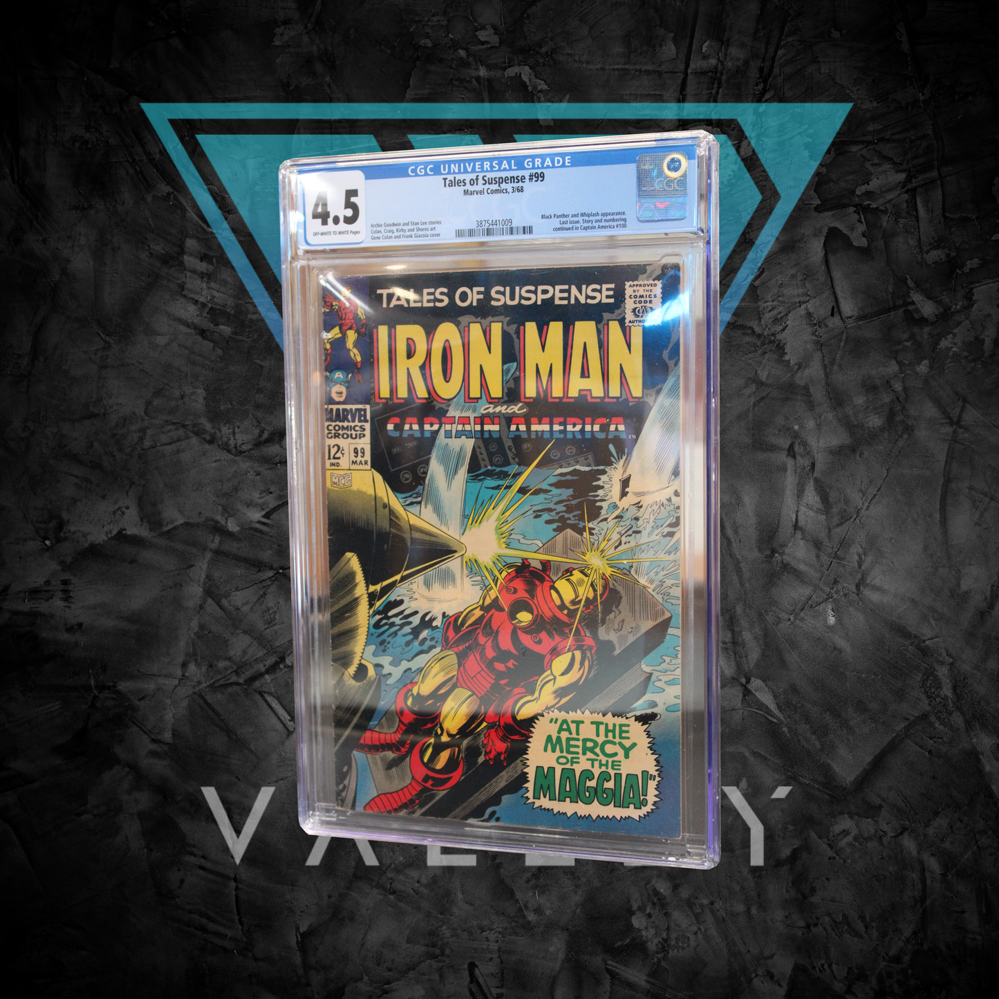 Comic Books: Tales of Suspense #99 – Marvel Comics (March 1968) – CGC 4.5 Universal Grade