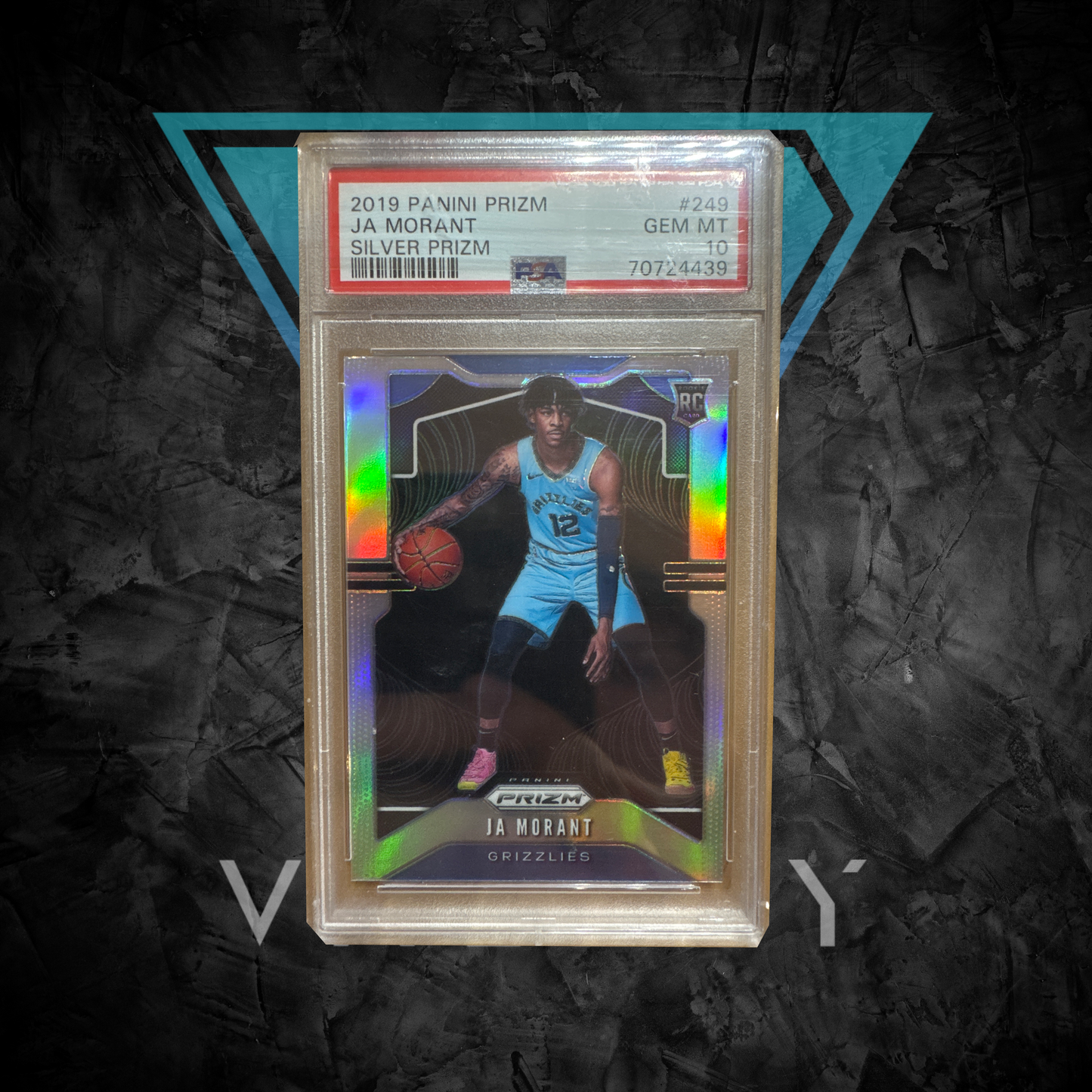 PSA: Basketball Cards - Gem 10 - 2019 Prizm Ja Morant Silver