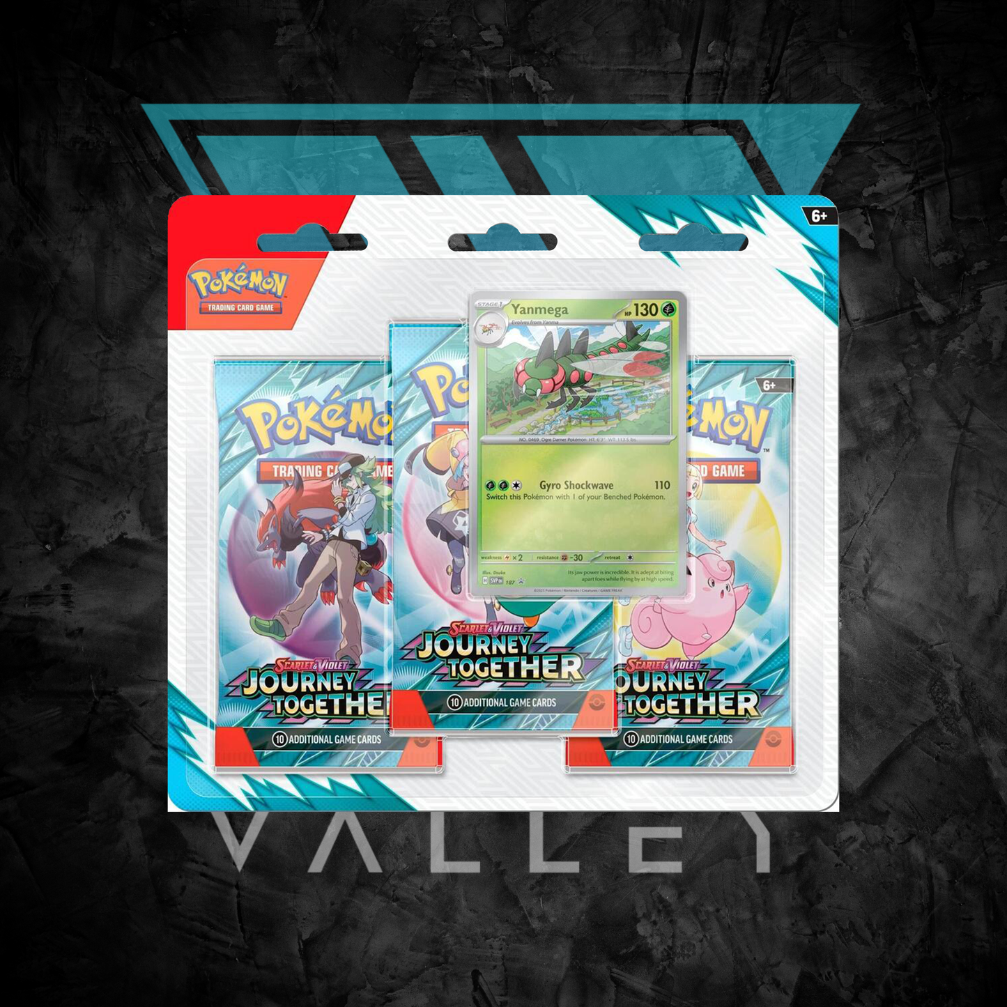 Pokemon TCG: Journey Together 3 Pack Collection