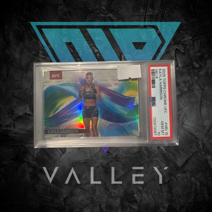 PSA: UFC- GEM MINT 10 - Kayla Harrison Helix UFC Topps Chrome