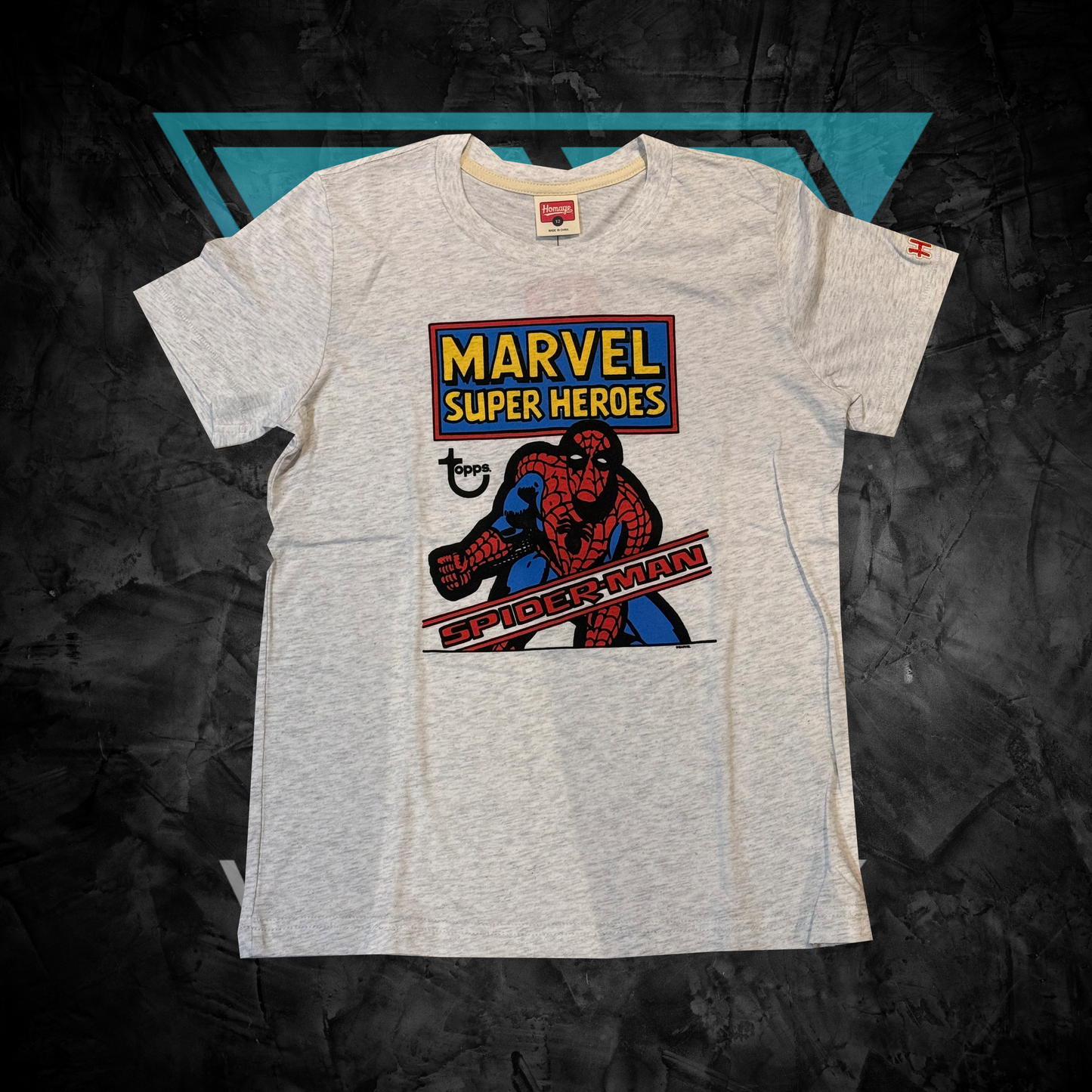 Sports Apparel: Topps Marvel Super Heroes "Spiderman" - T-Shirt