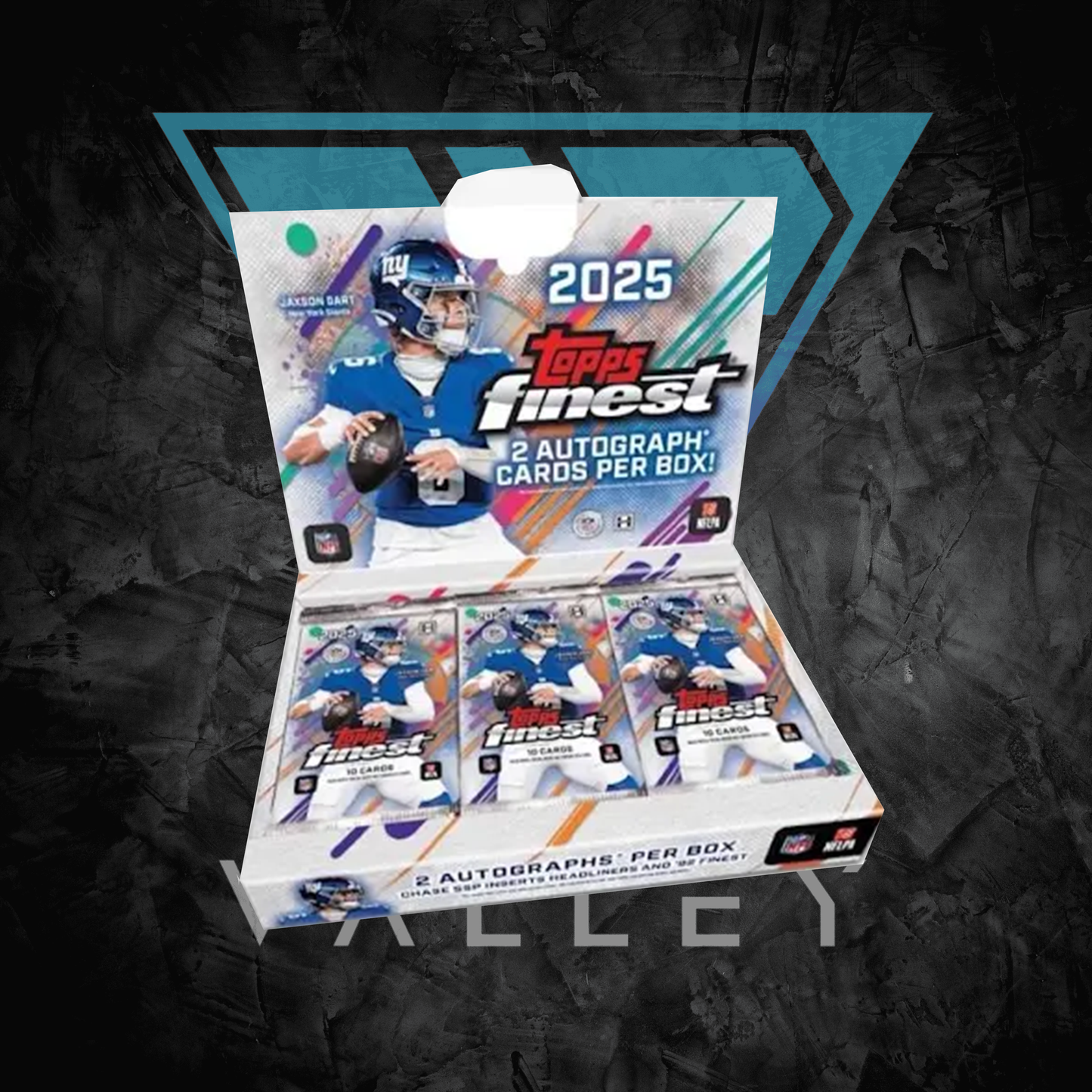 Football Cards: 2025 NFL Topps Finest - Hobby Box