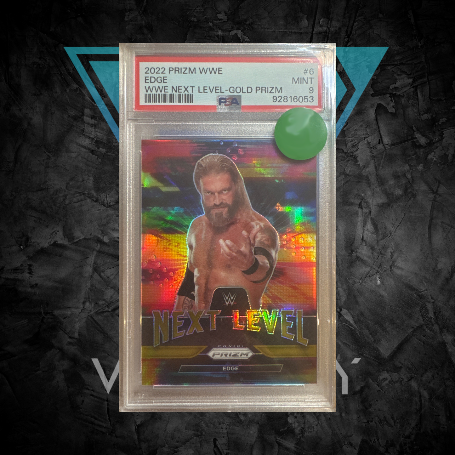 PSA: WWE Cards - Mint 9 - 2022 Prizm WWE Edge GOLD