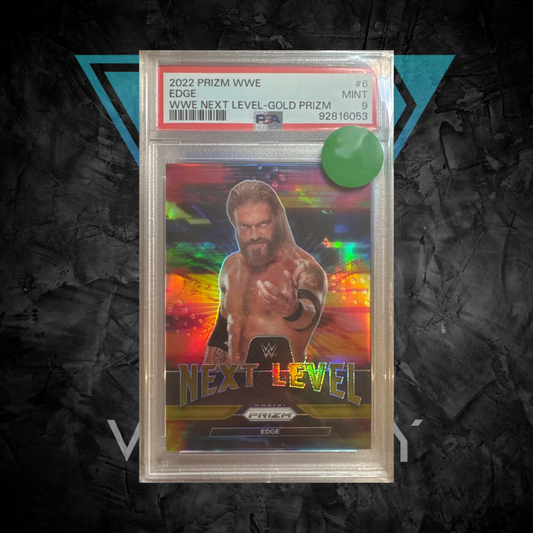 PSA: WWE Cards - Mint 9 - 2022 Prizm WWE Edge GOLD