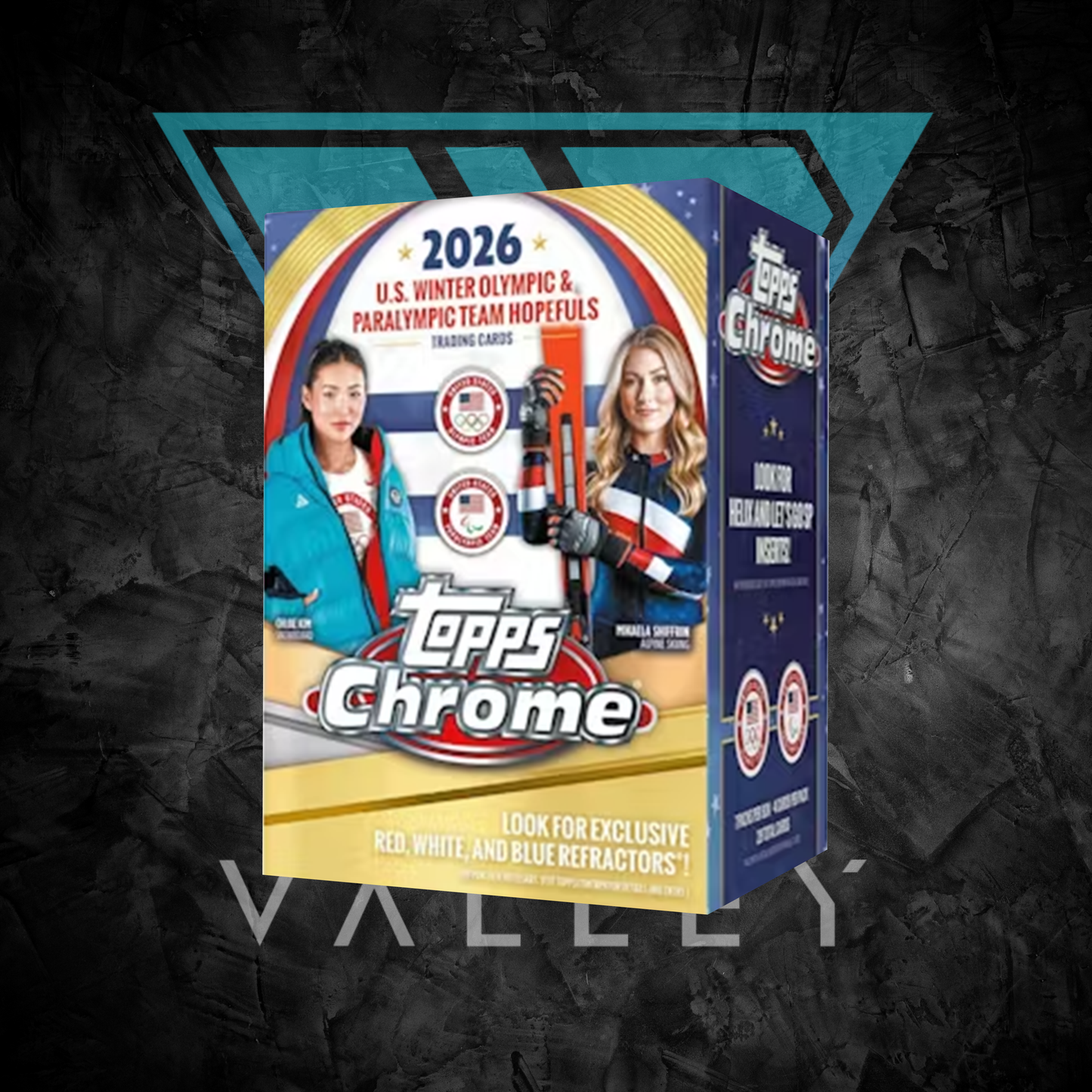 Misc Cards: 2026 Topps Chrome U.S. Olympics - Retail Blaster Box