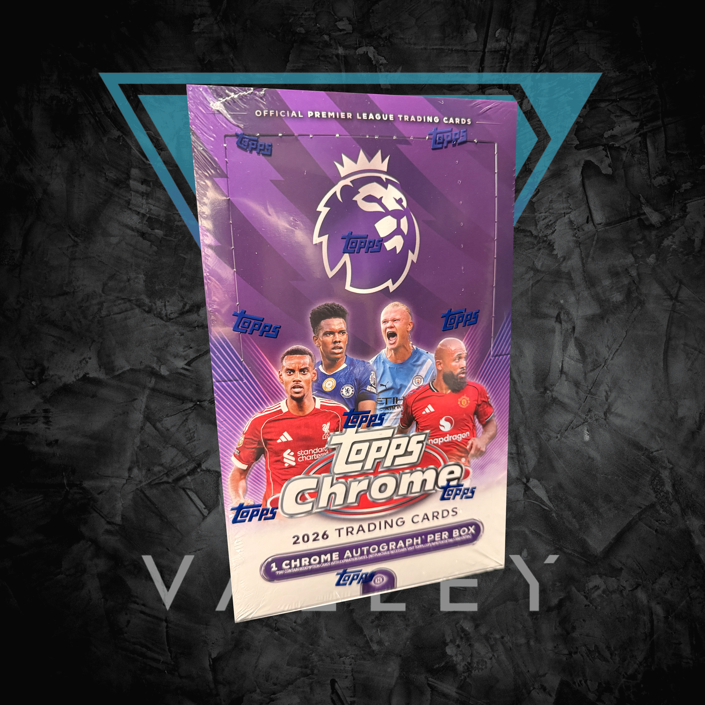 Soccer Cards: 2025-26 Topps Chrome - Premier League  - Hobby Box EPL