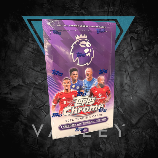 Soccer Cards: 2025-26 Topps Chrome - Premier League  - Hobby Box EPL