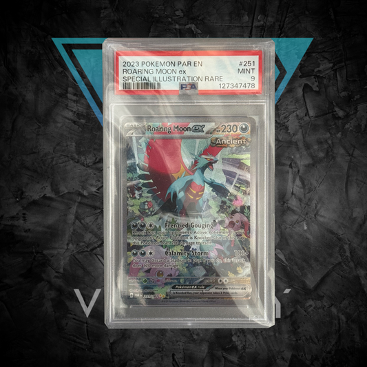 PSA: Pokémon TCG - MINT 9 - 2023 PAR EN Roaring Moon EX Special Illustration Rare - #251