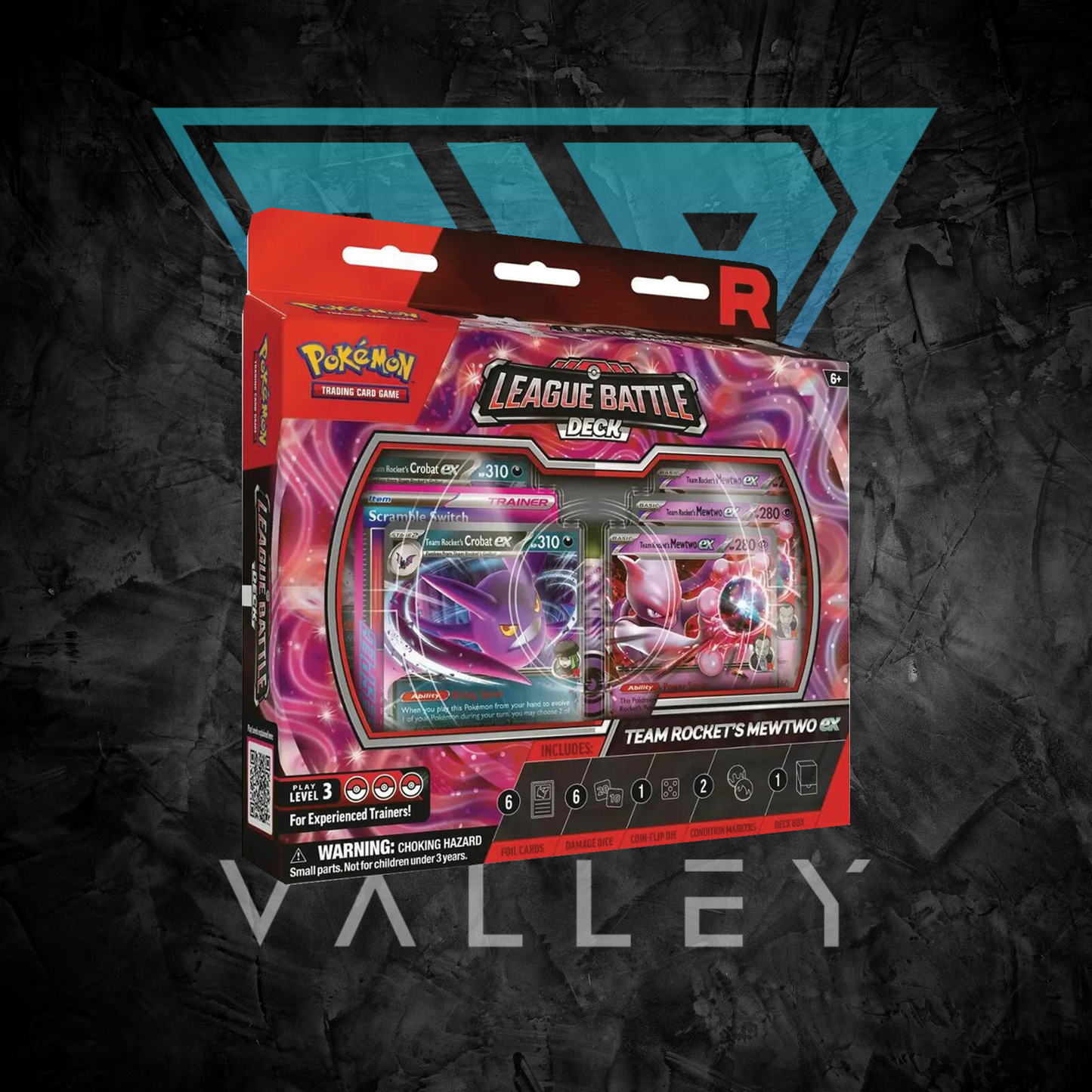 Pokémon TCG: Team Rocket's Mewtwo - League Battle Deck