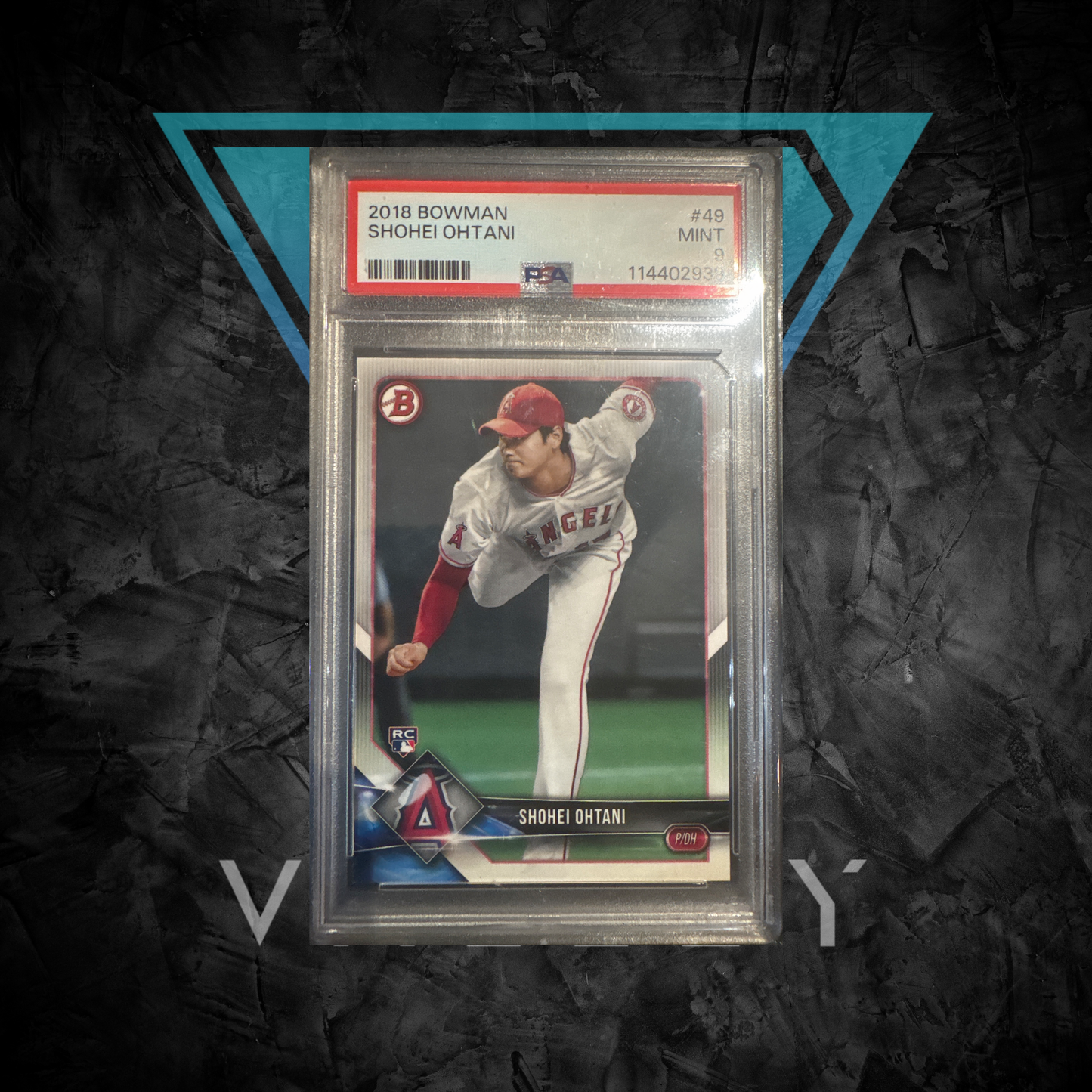 PSA: Baseball Cards-Mint 9-2018 Bowman Shohei Ohtani