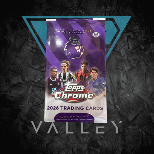 Soccer Cards: 2025-26 Topps Chrome - Premier League  - Hobby Pack EPL