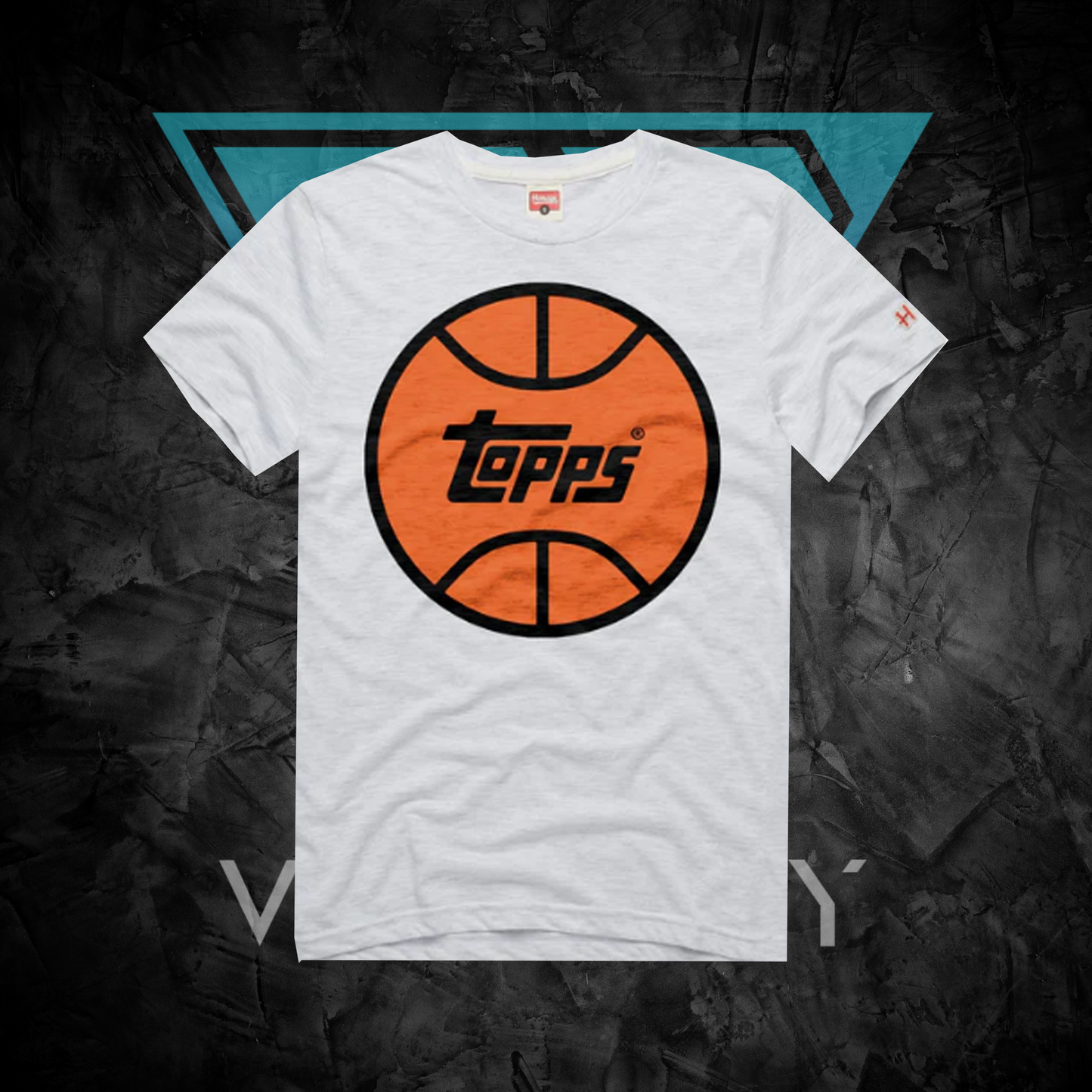 Sports Apparel: Topps Basketball Shirt (Off-White) T-Shirt