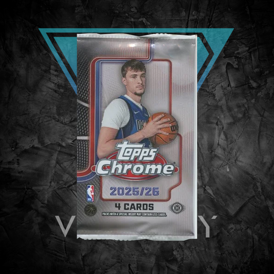 Basketball Cards: 2025 Topps Chrome Basketball - Hobby Pack