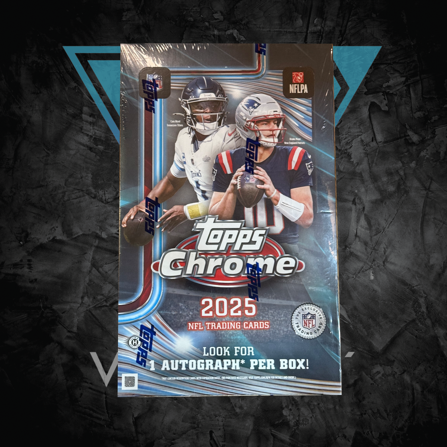Football Cards: 2025 Topps Chrome Football - Hobby Box