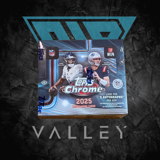 Football Cards: 2025 Topps Chrome Football - Jumbo Box