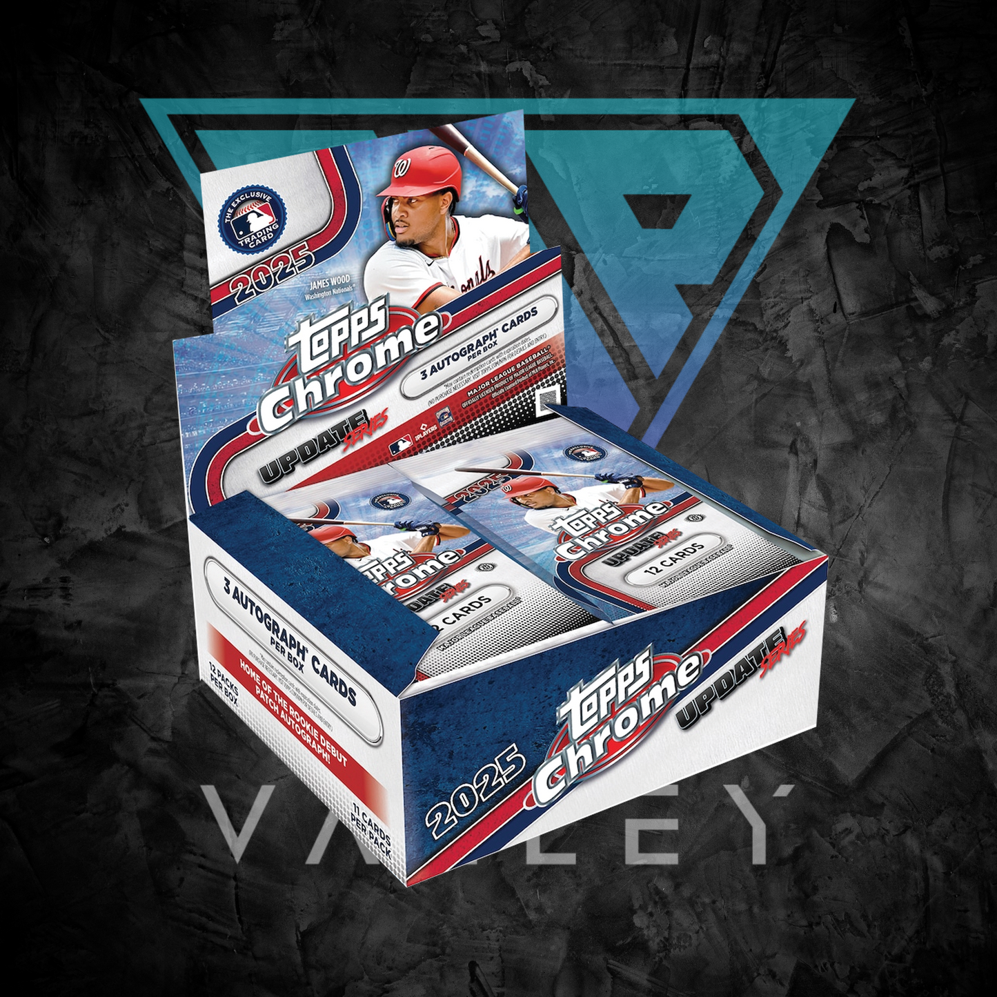 Baseball Cards: 2025 Topps Chrome Update - Jumbo Box
