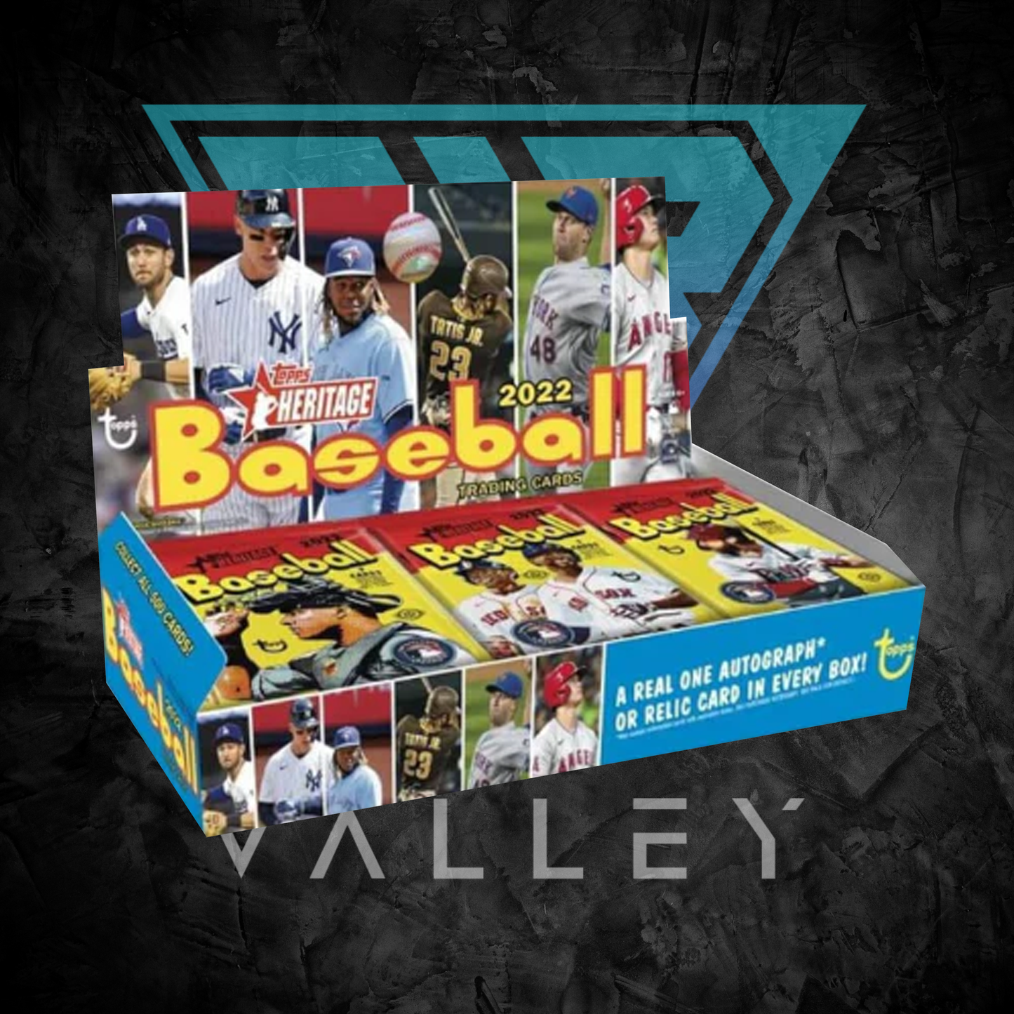 Baseball Cards: 2022 Topps Heritage Baseball - Hobby Box