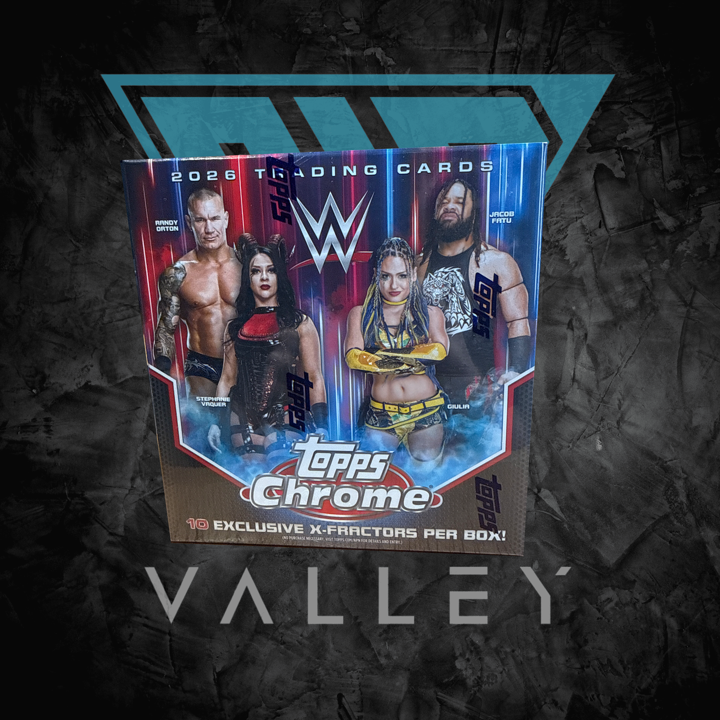 WWE Cards: 2026 Topps Chrome - Mega Box