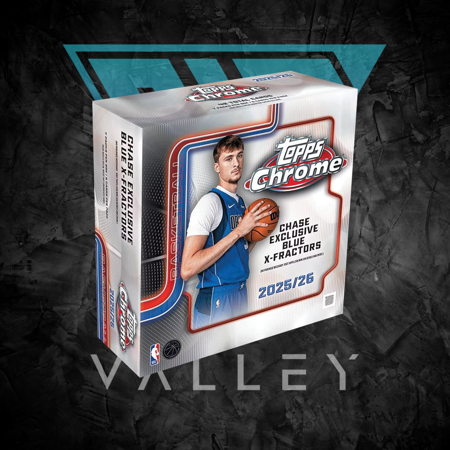 Basketball Cards:  2025 - Topps Chrome (Mega Box)