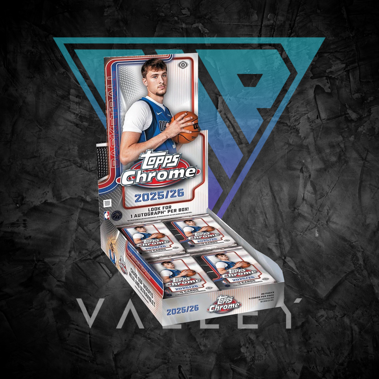 Basketball Cards: 2025 Topps Chrome Basketball - Hobby Box