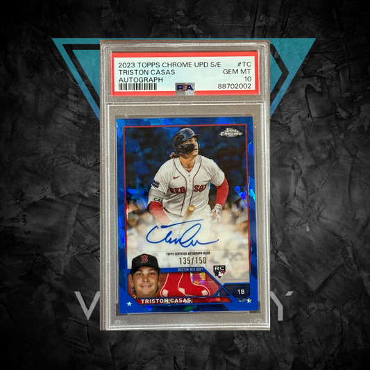 PSA: Baseball Cards - GEM MT 10 - 2023 Topps Chrome UPD S/E Triston Casas Autograph