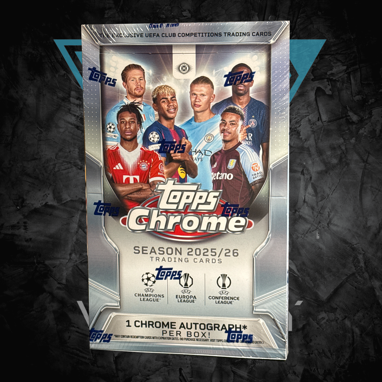 Soccer Cards: 2025/26 Topps Chrome UEFA - Hobby Box