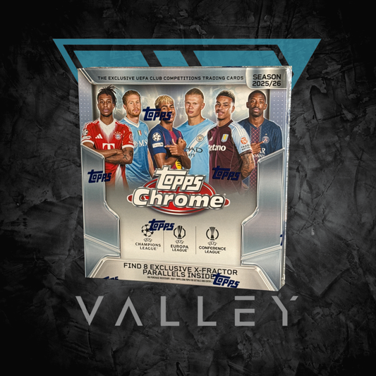 Soccer Cards: 2025/26 Topps Chrome UEFA - Mega Box